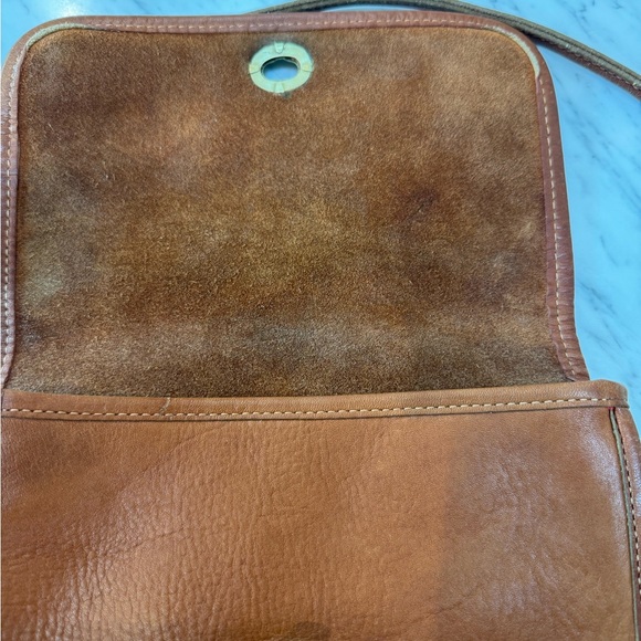 Vintage Coach Brown Leather Shoulder Bag - Picture 2 of 7